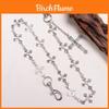 Punk Cross Pendant Chain With Lobster Clasp For Men Women Hip Hop Style