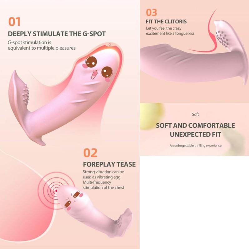 Clitoris Stimulator Female Vibrator G Spot Vibrator With Remote Control Powerful 10 Speed Vibrating Dildo Intimate Clitoral Sex Toys For Women Lesbian