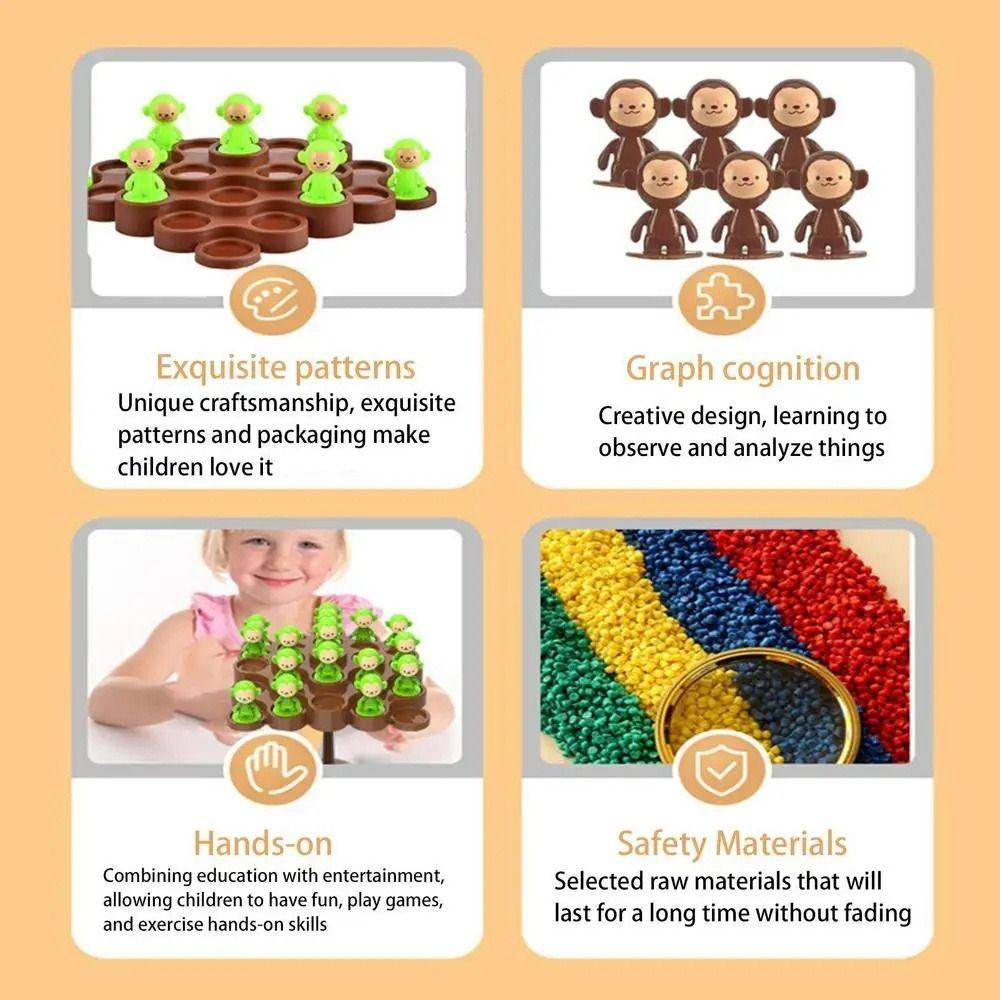 Thinking Training Monkey Balance Tree Family Games Balance Puzzle Toy Pinata Fillers
