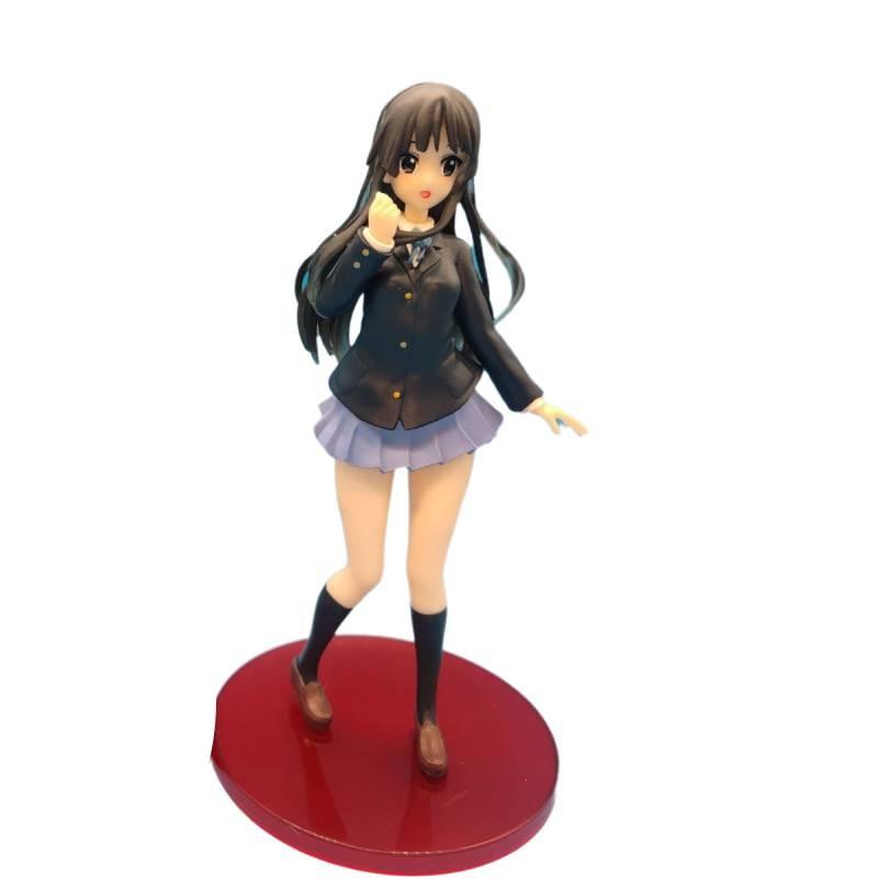 

On Akiyama K Mio Figurine Cartoon Model Statuary Christmas Gift Toys Ornament Akiyama Mio
