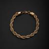 High-Quality Stainless Steel Starry Twisted Bracelet & Necklace - Trendy Men's Luxury Chain