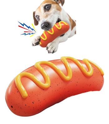 PetGround Köpek Oyuncakları Sosis Çiğneme Kauçuk Orta Büyük Köpekler Köpek Oyuncakları Stres Giderme Diş Fırçalama Köpek Oyuncakları Kırılmaz Dayanıklı