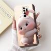For Redmi Note 8 Pro Case Cover Silicone Cute Cat Fashion Butterfly Flowers Love Funny Painted Casing 2015105 M1906G7I M1906G7G