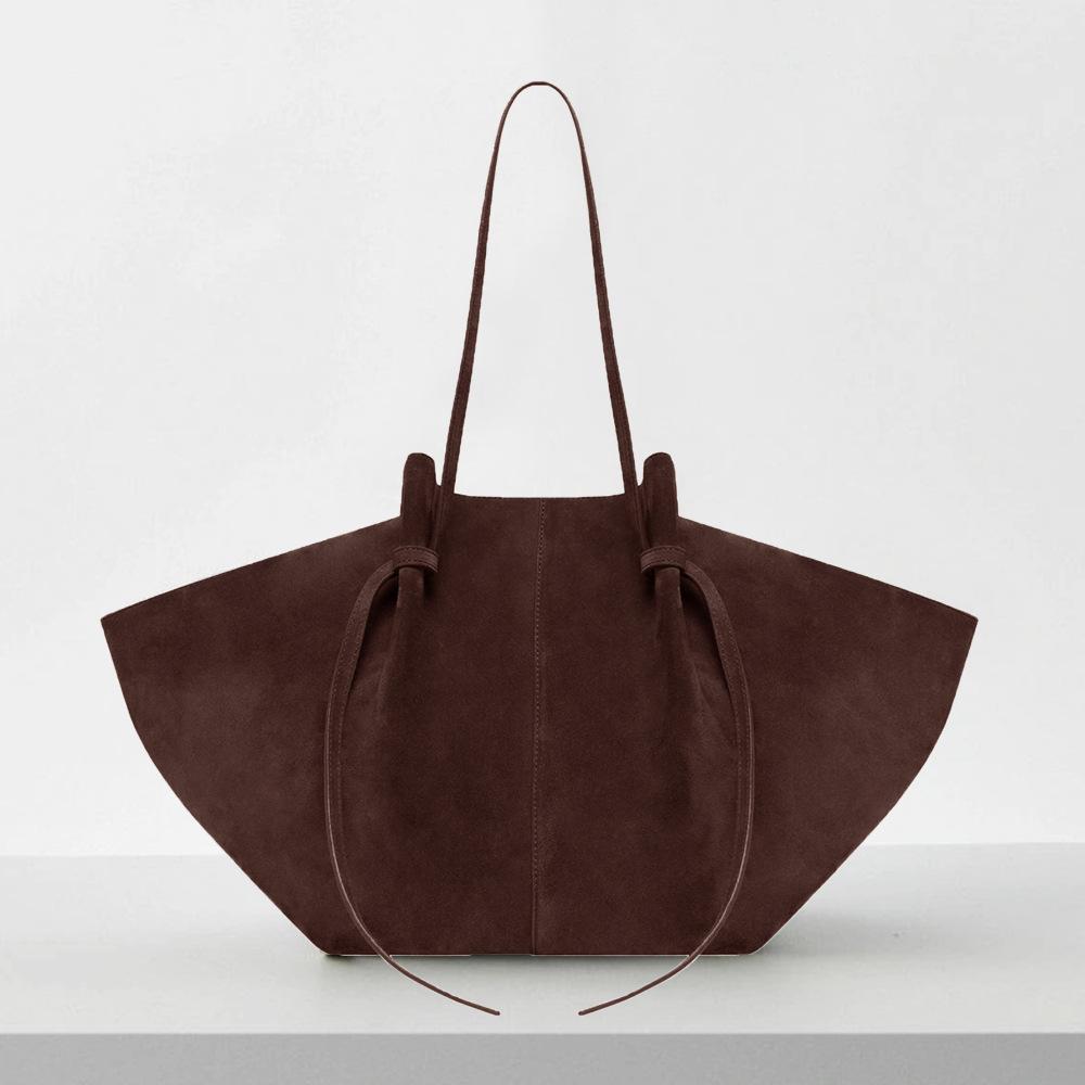 Quick Hair, Light And Large Capacity Messenger Tote Bag, European Retro Style High Texture Trendy Women'S Bag