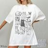 90s Retro Tattoo Style Cat TShirt Vintage Comfort Colors® Y2K Kitten TShirt Cat Lover Gift Cute Cat TShirt NatureThemed