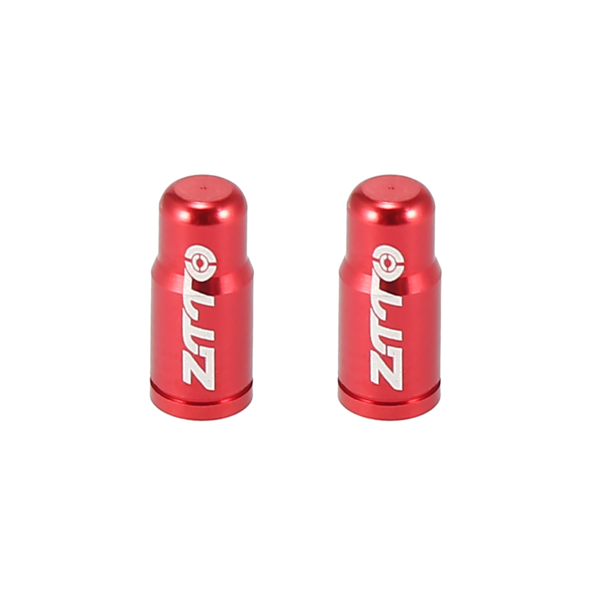 

X AUTOHAUX Tire Valve Cap Valve Stem Cap Dust Valve Cap Aluminum Alloy French Type Motorcycle 2pcs Red красный