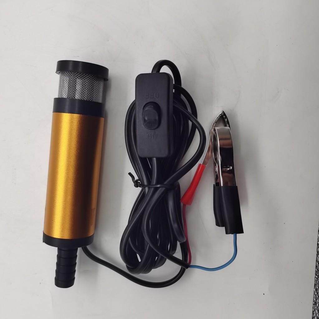 40W Aluminiumlegierung Elektrische Mikro-Betankungspumpe 12V24V DC Ölpumpe Tragbare Tauchpumpe