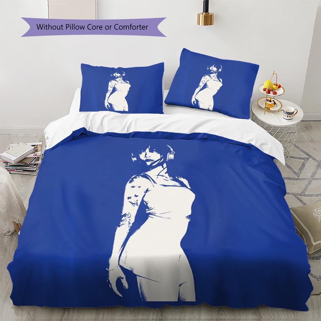 Aitana Pattern Bedding,Quilt Set Quilt Cover Pillowcase Home Birthday Gift (1 * Duvet Cover + 2 * Pillowcase, Without Core)