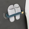 Wall Mounted Foldable Shoe Rack, Slippers Drain Storage Rack, Shoe Hanging Holder, Bathroom and Bedroom Organizer