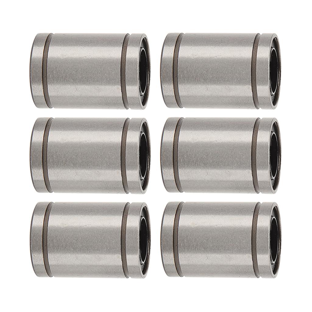10 st Linjärt kullager LM12UU 12mm ID 21mm OD 30mm Längd Legerat stål Cylinder Linjär rörelse