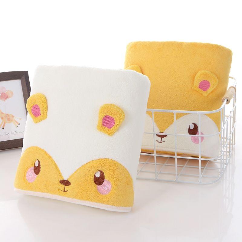 Cute Bath Towel Soft and Absorbent Suitable for Adults and Children Face Towel, Shower Towel Large Size Adult