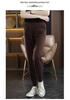 2025 Autumn/Winter Women's 100% Pure Wool Casual Knit Pants - Fashionable, Versatile, and Loose-Fit Design.