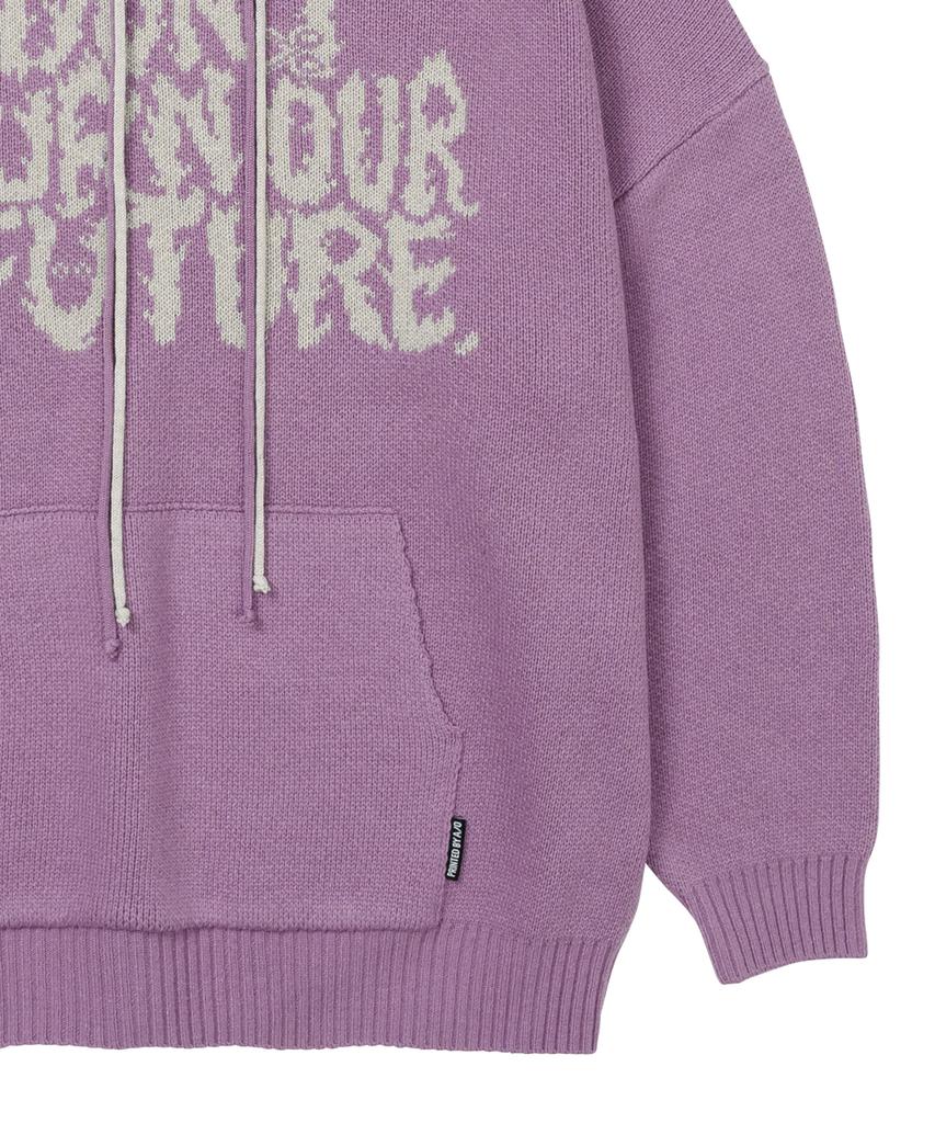 AJOBYAJO [Pba] Dbof Wool Knit Hoodie [Pink]