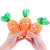 1Pc Funny Puppy Dog Carrots Plush Sound Dog Toys Squeaky Pet Supplies Chew Squeaker