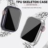 TPU-Hülle + Schlankes Armband für Apple Watch Ultra 3 2 1 49mm für iWatch 11/10/9/8/7/6/5/4/3/2/1/SE 46mm 45 44 42 41 40 38mm Armband