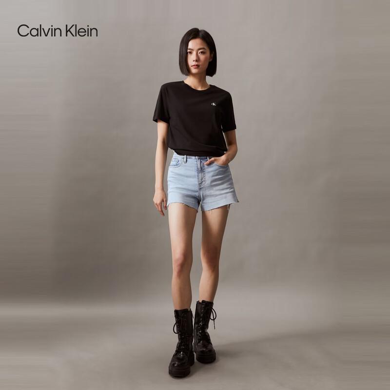 Calvin Klein Jeans Women s CK Logo Short Sleeve T-Shirt XS