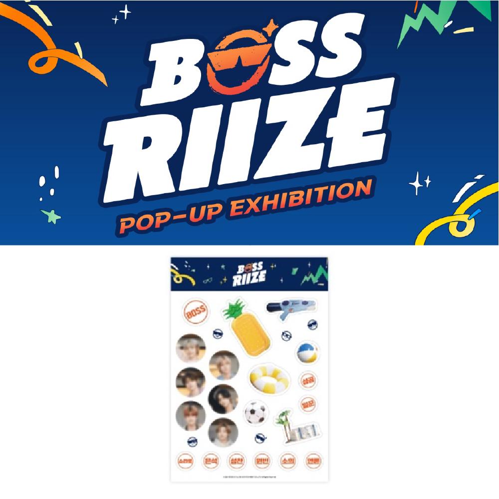 

Предварительный заказ BOSS RIIZE POP-UP Выставочная наклейка