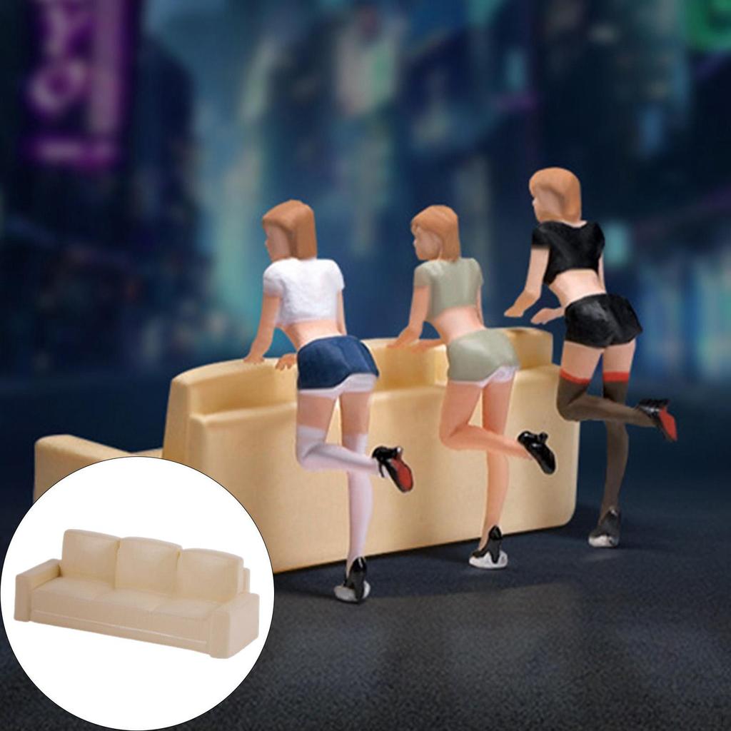 Resin Miniature Scene Ornament ,Role Play Figure, Tiny People Toys, Character Model, Painted Model