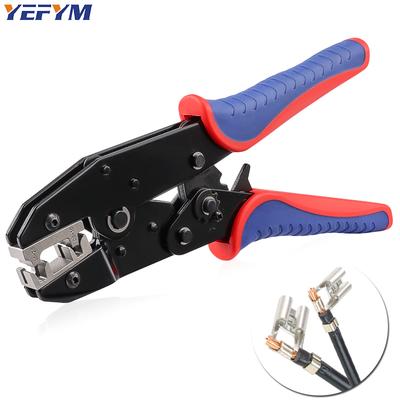 Flag-type Barrel Terminal Crimping Tool, Ratcheting Wire Crimping Pliers.Suitable for AWG 20-13(0.5-2.5mm²)and Serves As an Electrical Crimping Tool.
