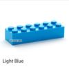 100 pièces 2x6 Points Briques de Construction DIY Figures Épaisses Briques Éducatives Créatives Taille Compatible Avec 2456 Jouets en Plastique pour Enfants