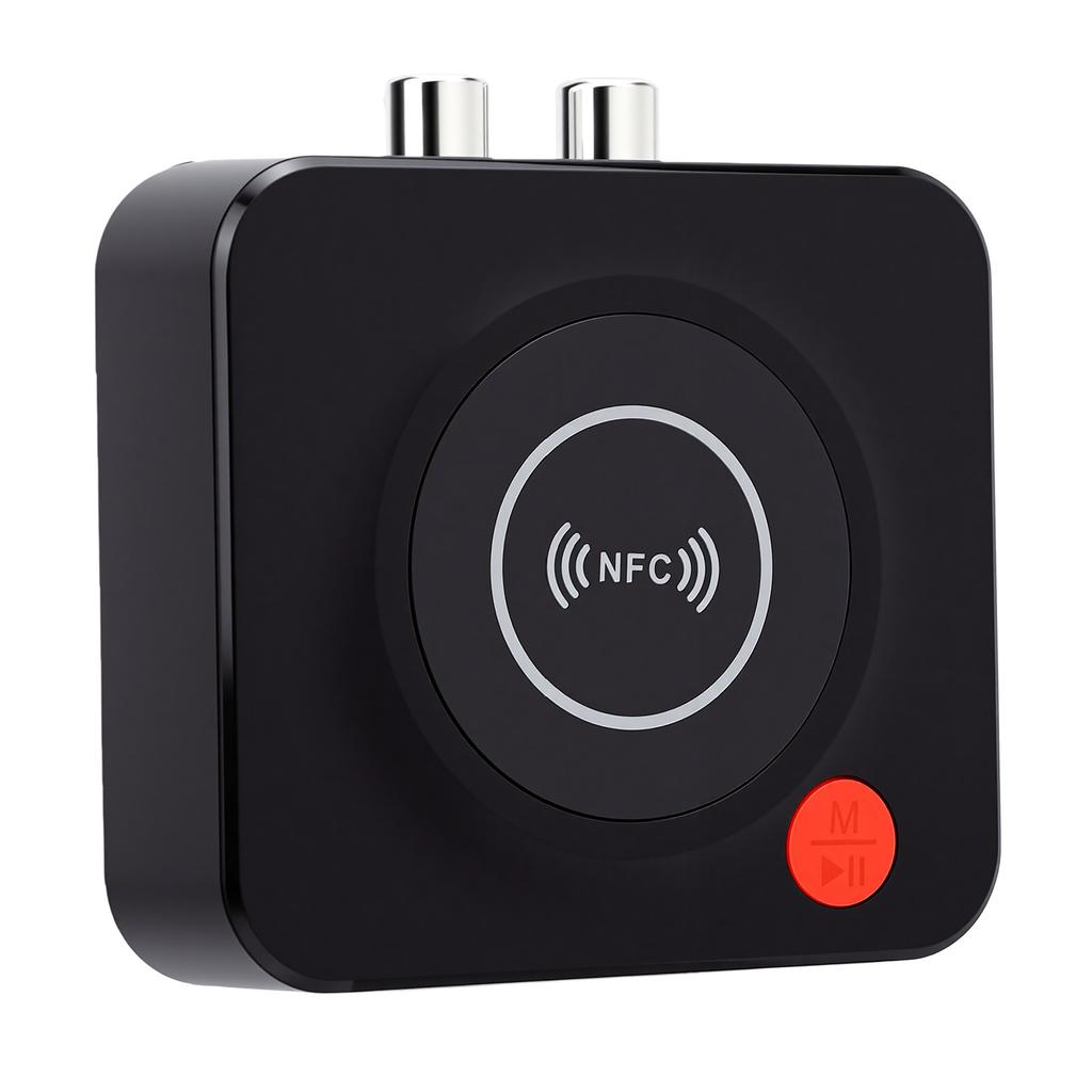Bluetooth Receiver 3.5MM Interface NFC Quick Connect Car Bluetooth Receiver for Home Stereo Music Streaming Sound System