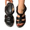 New Platform Open-toed Roman Shoes Women's Platform Versatile Comfortable Sandals Breathable Fashion Velcro Women's Shoes