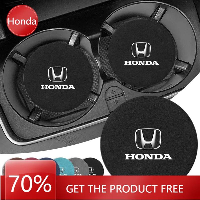 

Для Honda 1/2 шт. Кожаный автомобильный подстаканник Держатель для стакана с напитками Коврик Противоскользящий Для Honda Civic Fit Jazz Accord Pilot Passport Stepwgn 1Pcs чёрный