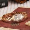Women's Stylish Barrel Rhinestone Strap Quartz Watch