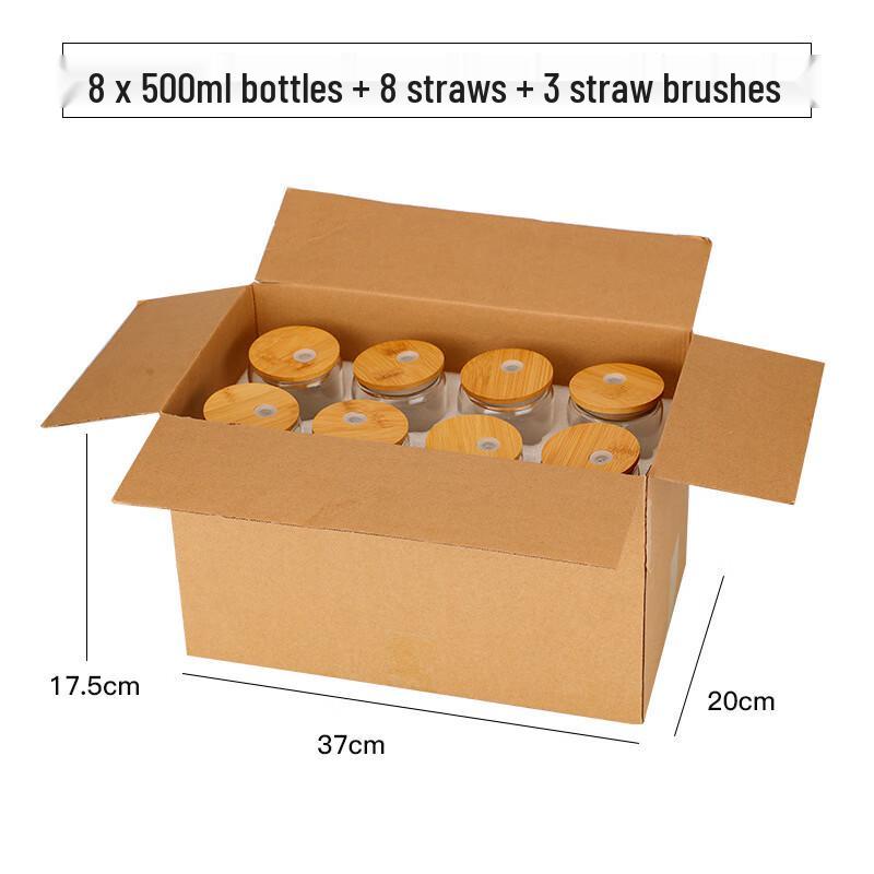 WJ High Borosilicate Glass Ins-Style Tumbler