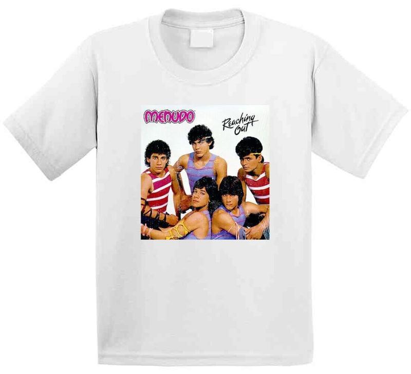 

Menudo Reaching Out Retro Look Poster Fan Unisex T-Shirt S