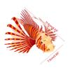Luminously Artificial Lionfish Fish Silicas Lionfish Ornaments Glowing Aquariums Tanks Landscape Ornaments Home Decors