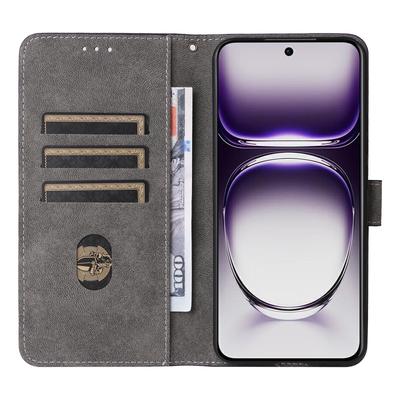 For Oppo Reno12 Pro 5G (Global) Case RFID Blocking Card Slots PU Leather Wallet Phone Cover
