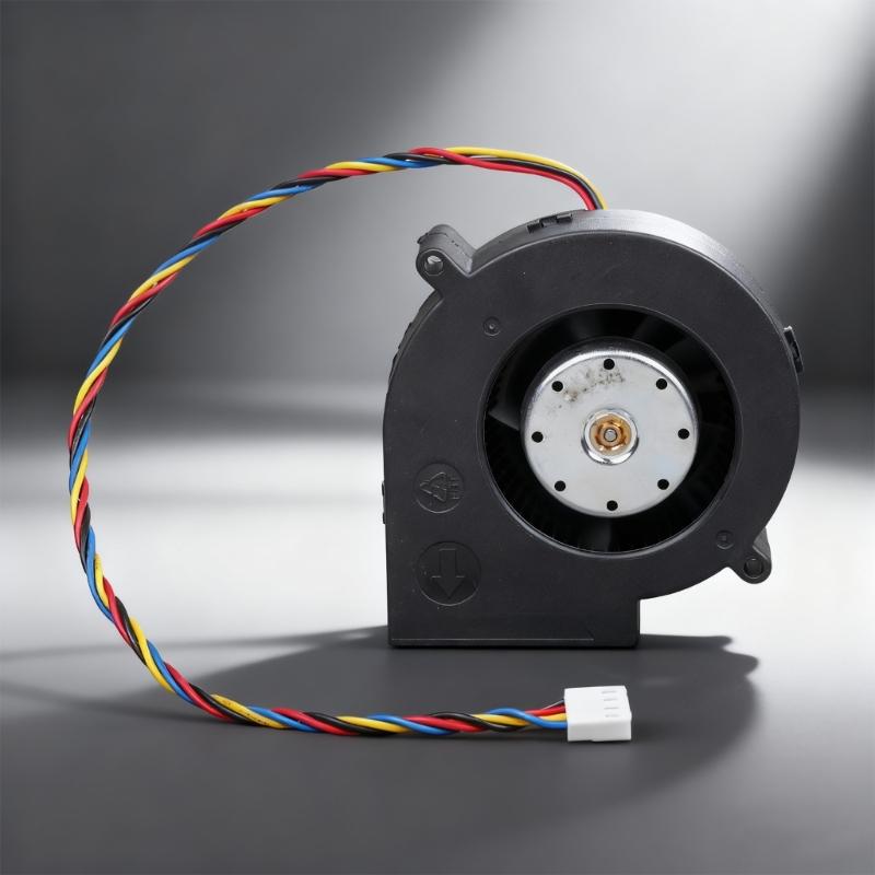 High Airflows 12V Brushless Centrifugal Fan 7000RPM 4 Pin PWM Control Blower Fan 97x33mm Cooling System