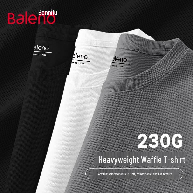 Baleno Men s Waffle Knit Short Sleeve T-Shirt
