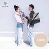 PairFook 3-Way Multifunctional Parent Tote Bag, Water-Repellent, Freestanding, with Wet Room, Baby Carrier Attachment, and Detachable Inner Bag,