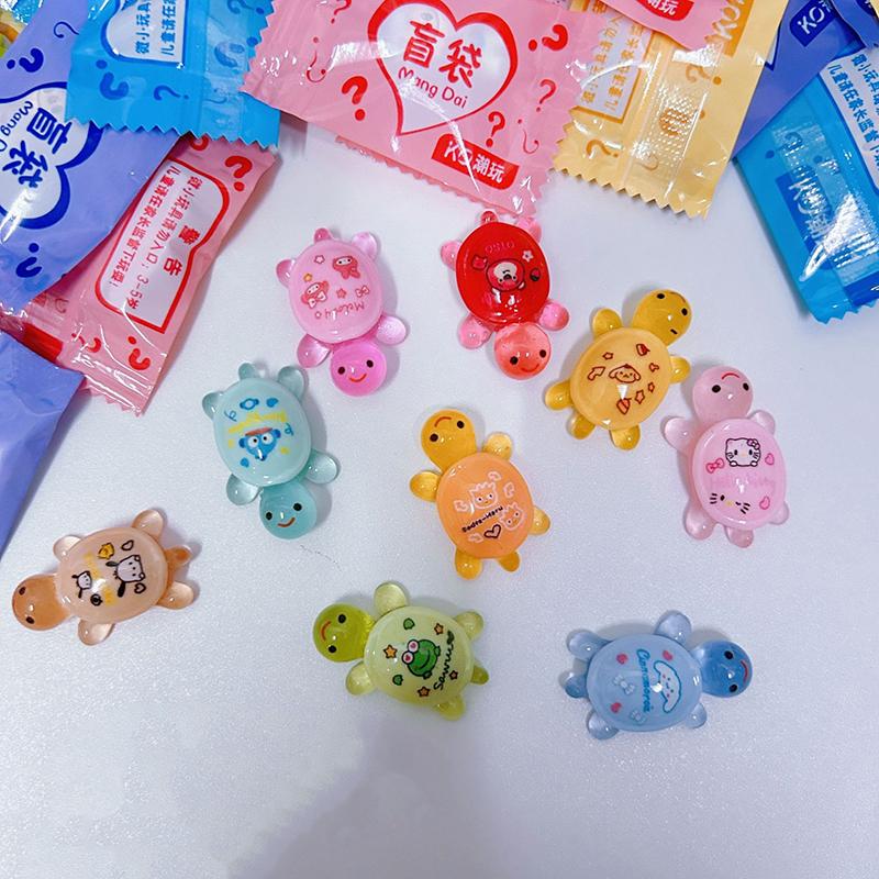 10Pcs Mini Simulation Capybara Model Blind Bag Toys Cartoon Miniature Animal Model Diy Ornaments Children'S Surprised Gifts