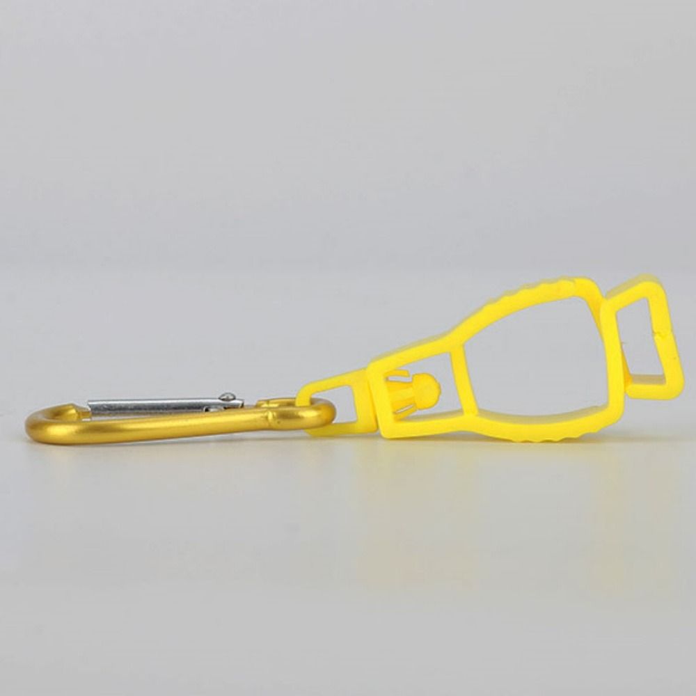 2pcs Safety Outdoor Gloves Clip Plastic Protective Gloves Clip Mountaineering Buckle Hat Clip