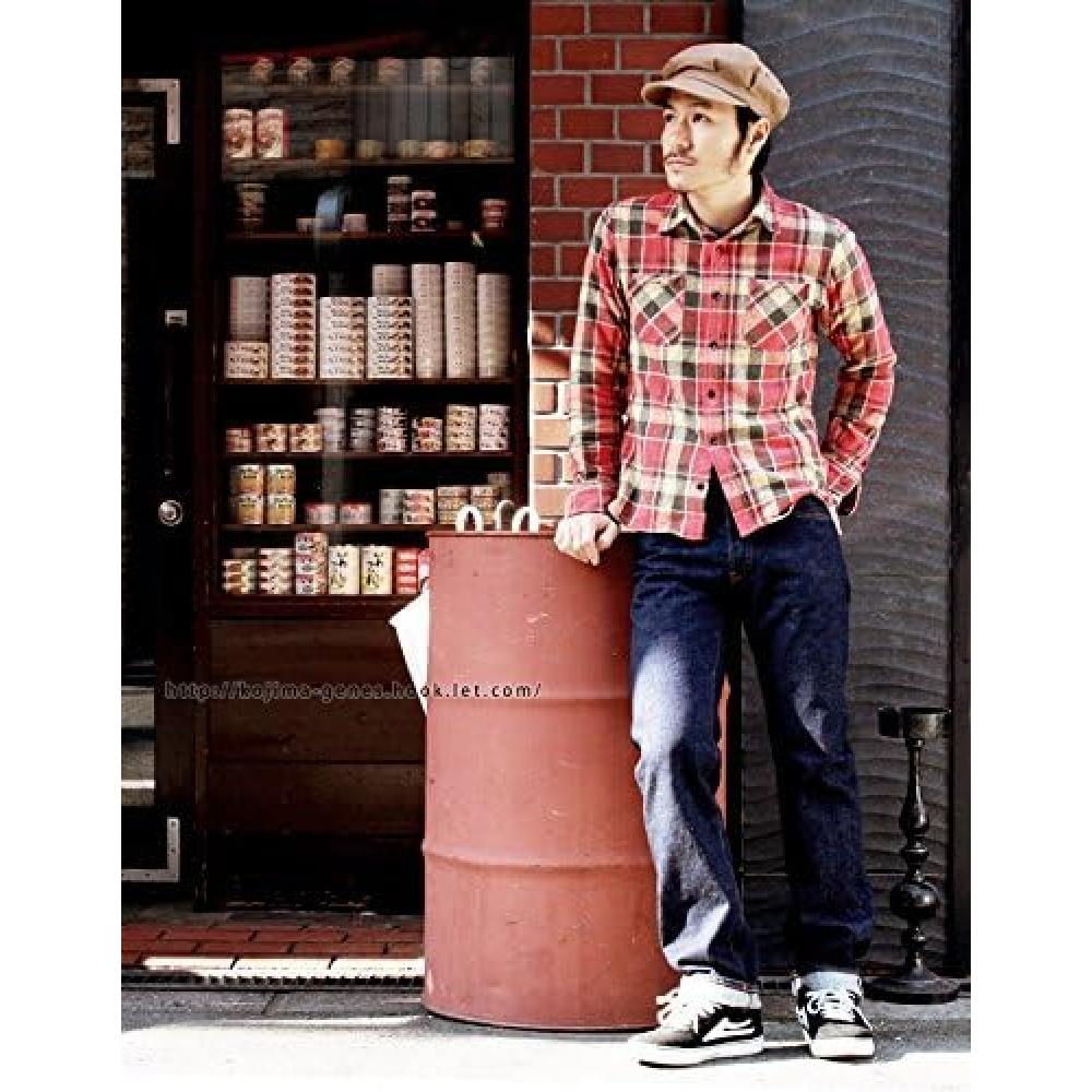 No [kojima Jeans] 15oz Selvedge Straight Denim Bottoms Mens 38 Straight