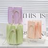Handmade Flower Bag Hexagonal Waterproof Flower Packaging Bags Home Decor Korean Bouquet Handbag