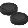 21712-79900 Black Coolant Reservoir Cap 2PCS Engine Radiator Coolant Water Tank Cap Radiator Overflow Tank Lid Cap Compatible with Nissan Murano