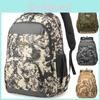 Oxford Camouflage School Backpack With Breathable Design 16in Laptop Compartment For Teens Travel Daily Essentials