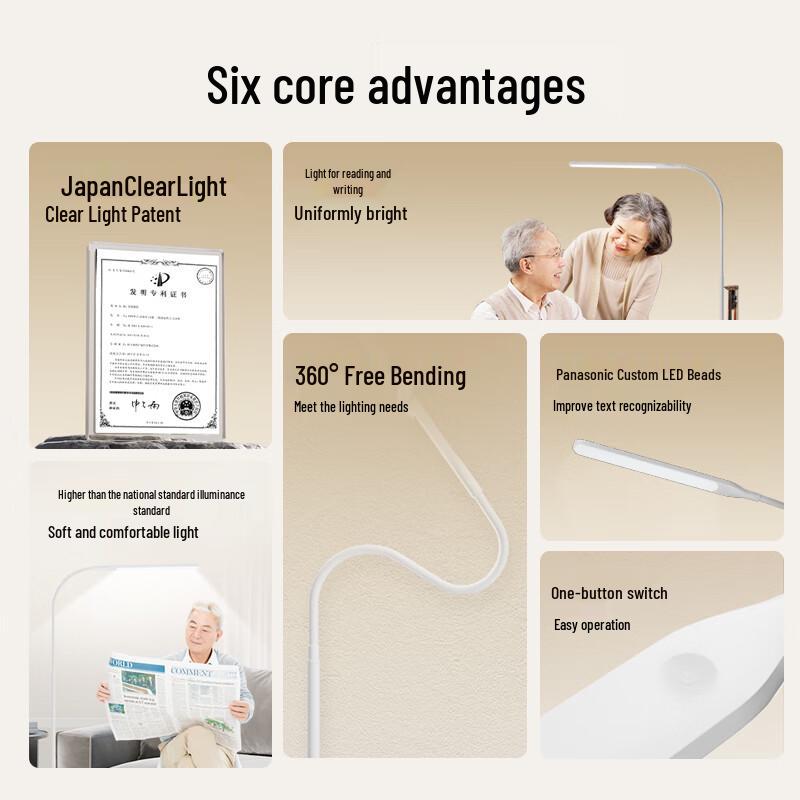 Panasonic Eye-Care LED Floor Lamp