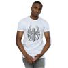 Marvel Mens Spider-Man Web Logo T-Shirt