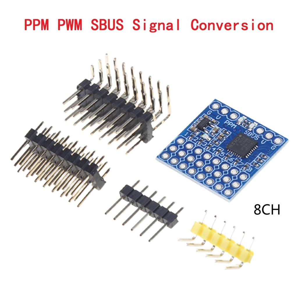8CH PWM PPM SBUS Signal Conversion Adapter Module Converter input voltage 3.3-20V For Remote Control Airpanle Drones