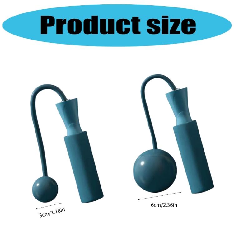 Ropeless Jump Rope Adult Weighted Skipping Rope Professional Sports Jump Rope With Heavy Balls Fitness Equipment