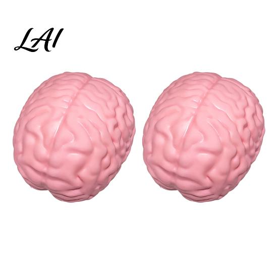 Brain Sensory Toy 1/2Pcs Giant Simulation Squeeze Stress Relief Pink Decompression Slow