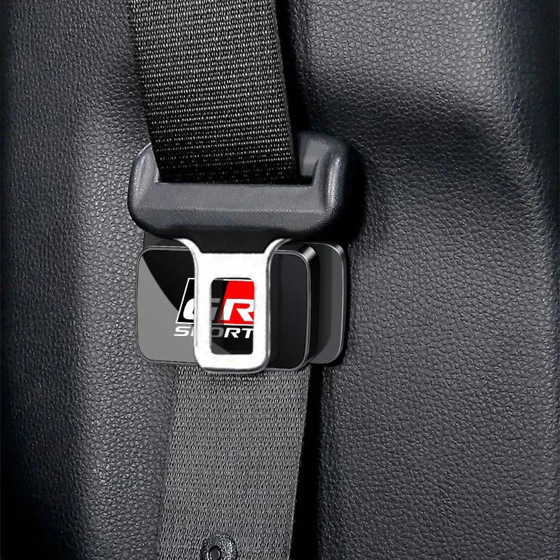 Adjustable Auto Seat Belt Holder Stabilizer Fastener Clip Limiter Styling For Toyota GR Sport Gazoo Racing Yaris 86 Corolla