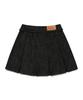 LEE Women'S Pleated Mini Skirt Black