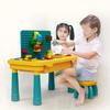 Compatible Multi Functional Building Block Learning Table Children Education Toy