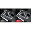 Fit For BMW X5 F15 2014-2018 Real Carbon Fiber Car Gear Shift Panel Cover Trim